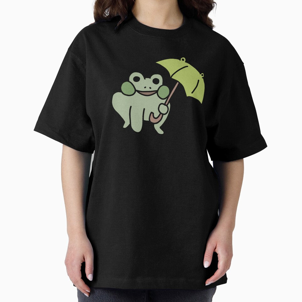 froggy with umbrella by Candy Scribble