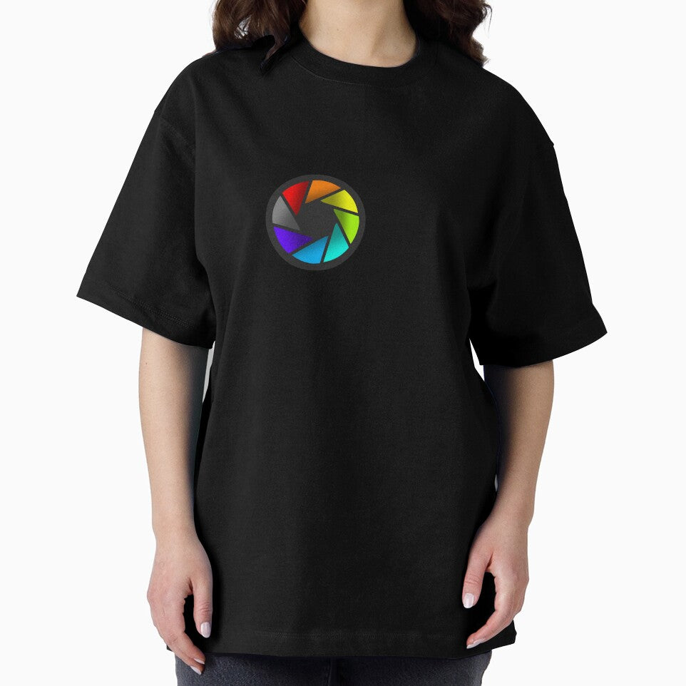 Eye Photo : Womens Graphic Tees Short Sleeve Cotton Eye Print Neon by comlaza