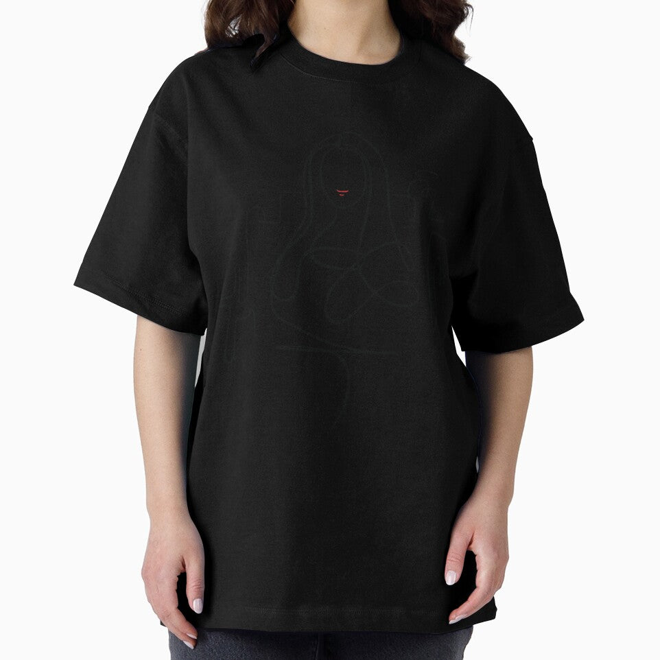 Minimalist Mona Lisa One-Line Art | Modern Abstract Portrait Illustration by Cosmodoody