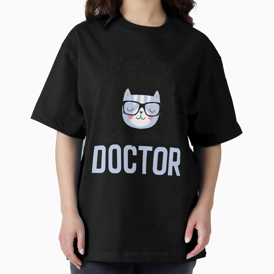 Doctor Cat Gifts for Cat Lovers - It ain't easy being Purr Fect by betternotes