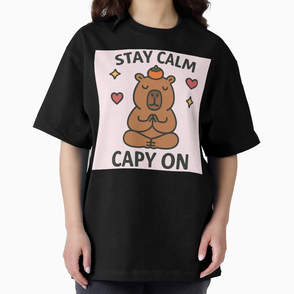 Stay Calm & Capy On by Lotus Love Tarot