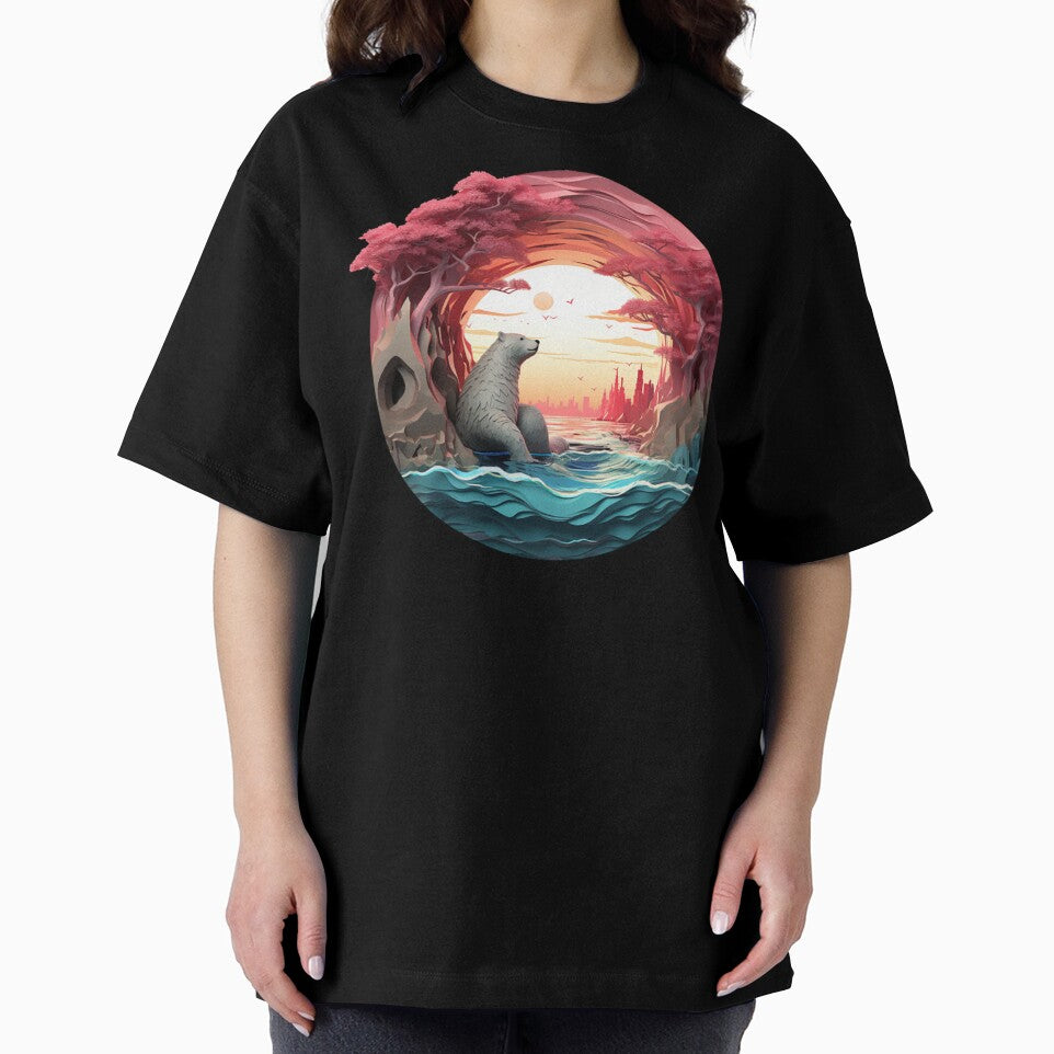 Vaporwave Polarbear by ArcticxShop