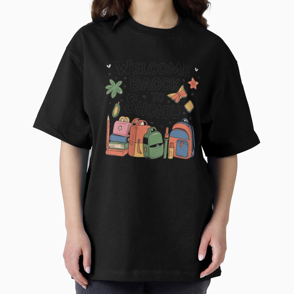 Back To School Classic T-Shirt by meshi7507