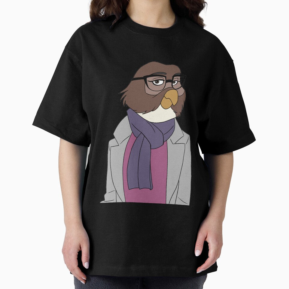 Stylish Owl Lady by pheebstheartist