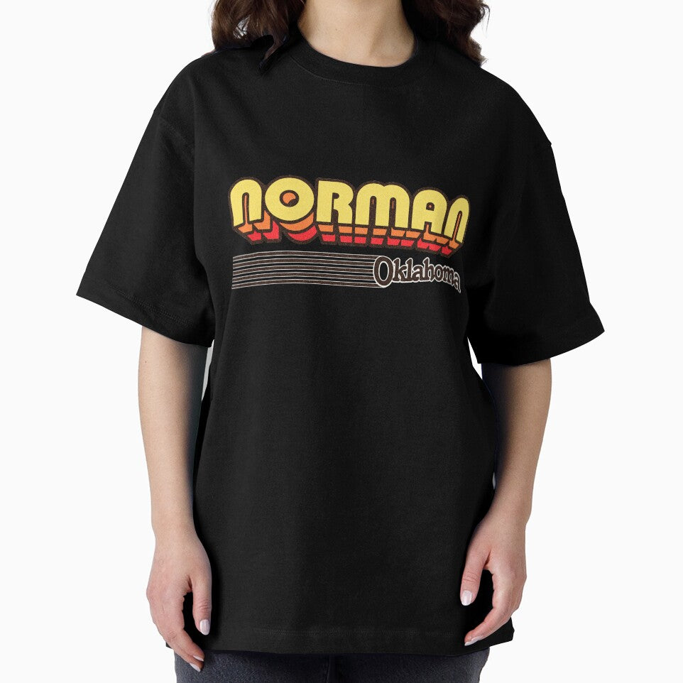 Norman, Oklahoma | Retro Stripes by retroready