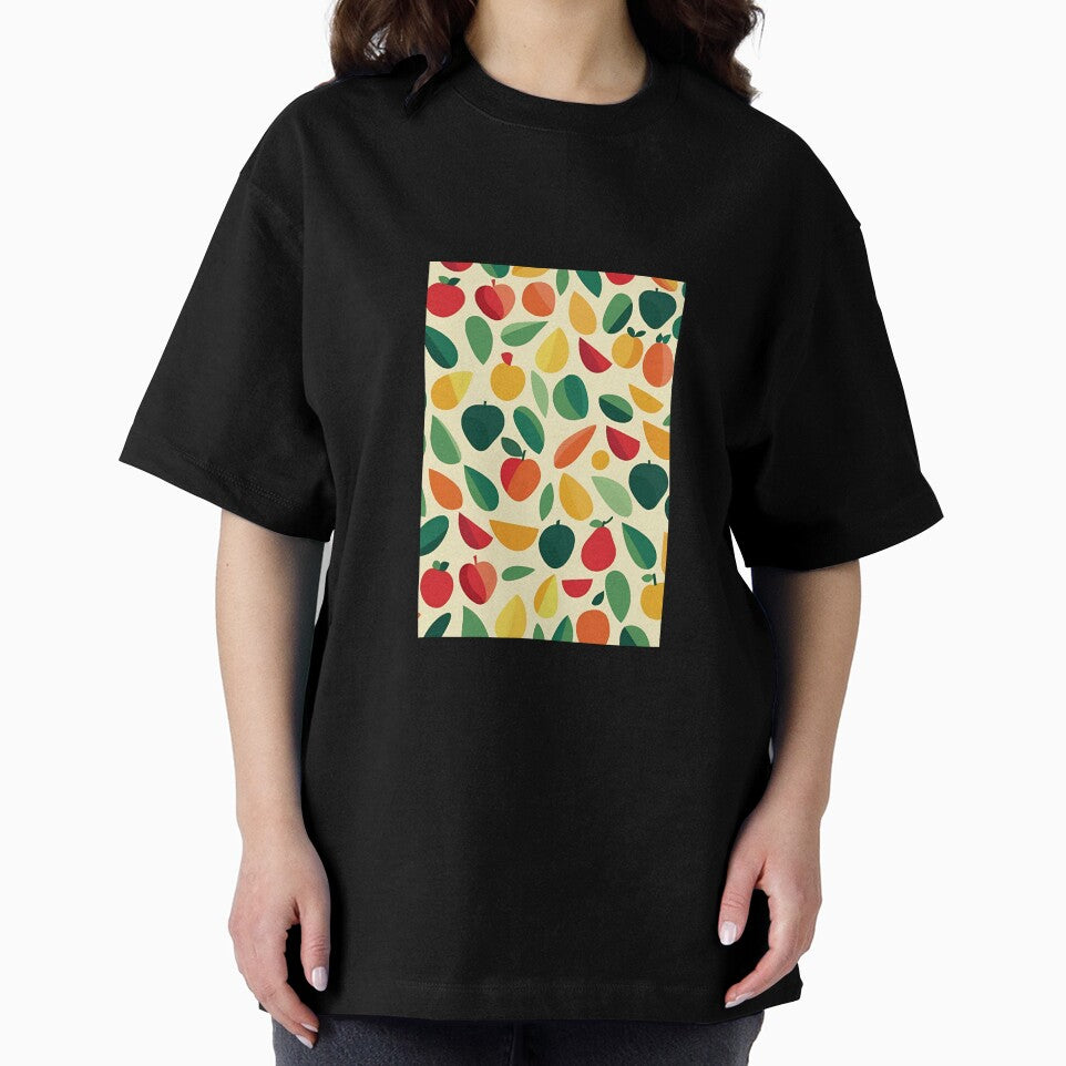 Colourful Tropical Fruit Pattern with Retro Pop Style by Monascreativeempire