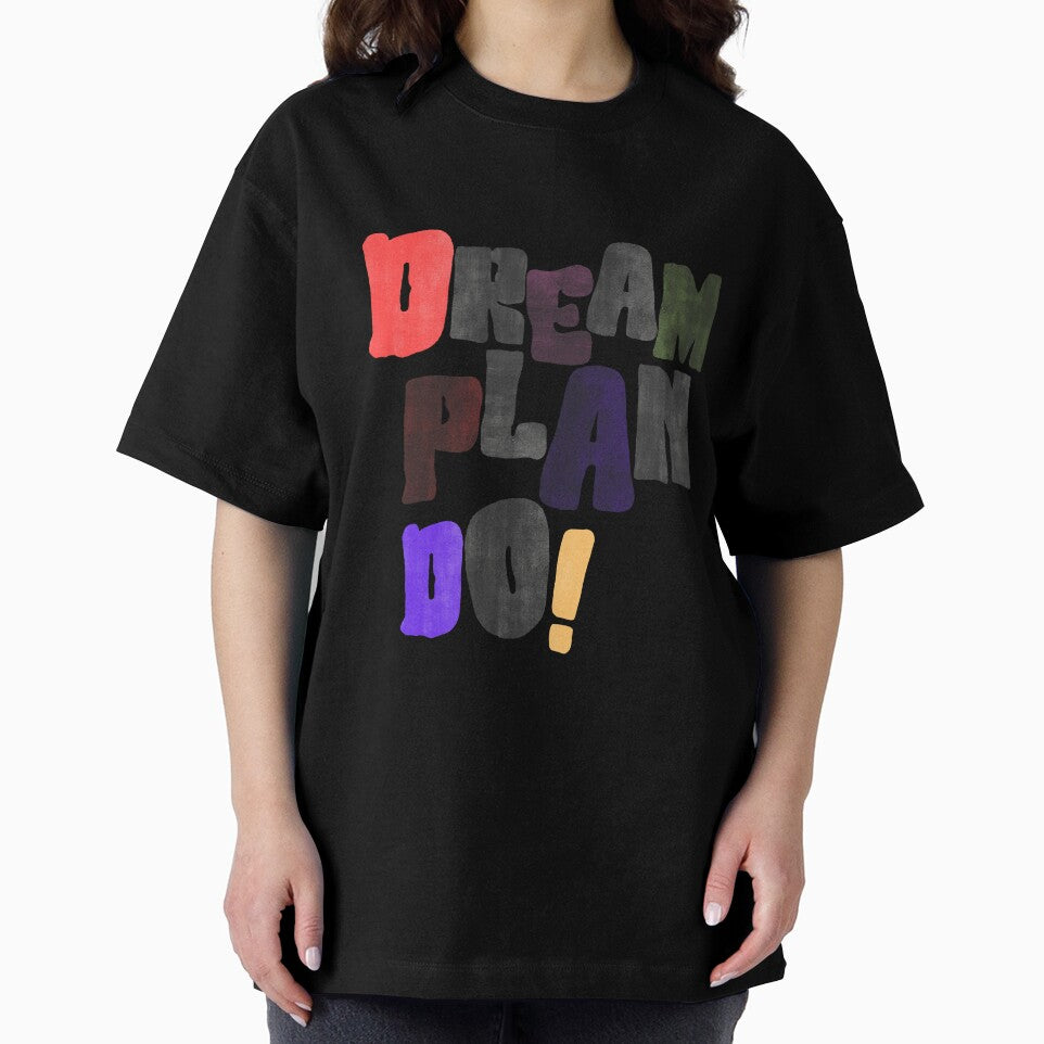 Dream Plan Do Bold Motivational Typography by AURA-APPAEL