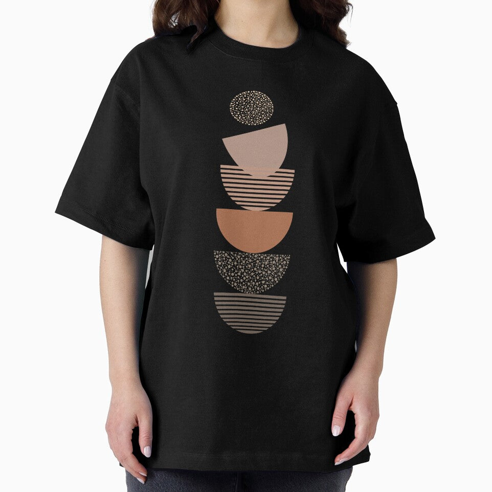 Stacked Boho Geometry by Khadigadesings