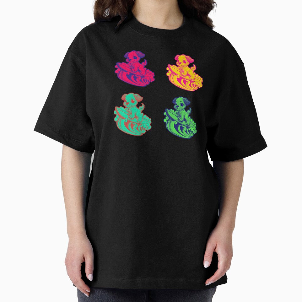 Surfer Pup on board, retro edition by CUTE see