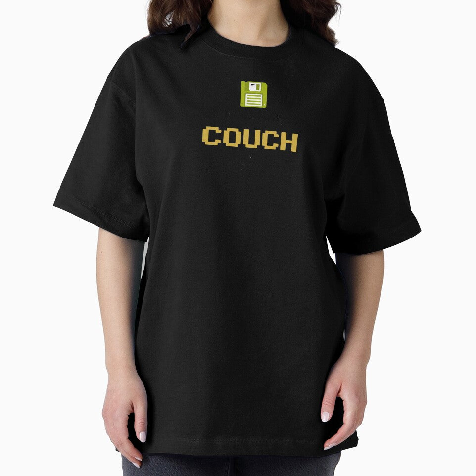Save Point Couch - Funny Retro Gaming Homebody 8-Bit Pixel Couch Quote by NOCTIX5180