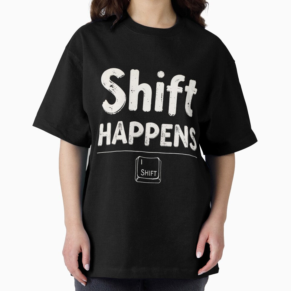 Shift Happens Funny Keyboard Design for Coders by MindM