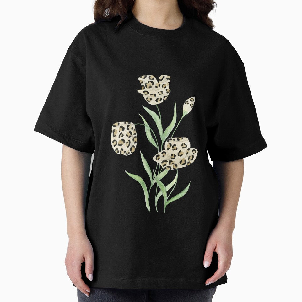 Wild Flowers - Leopard Print 1 by Wyndee Breheny