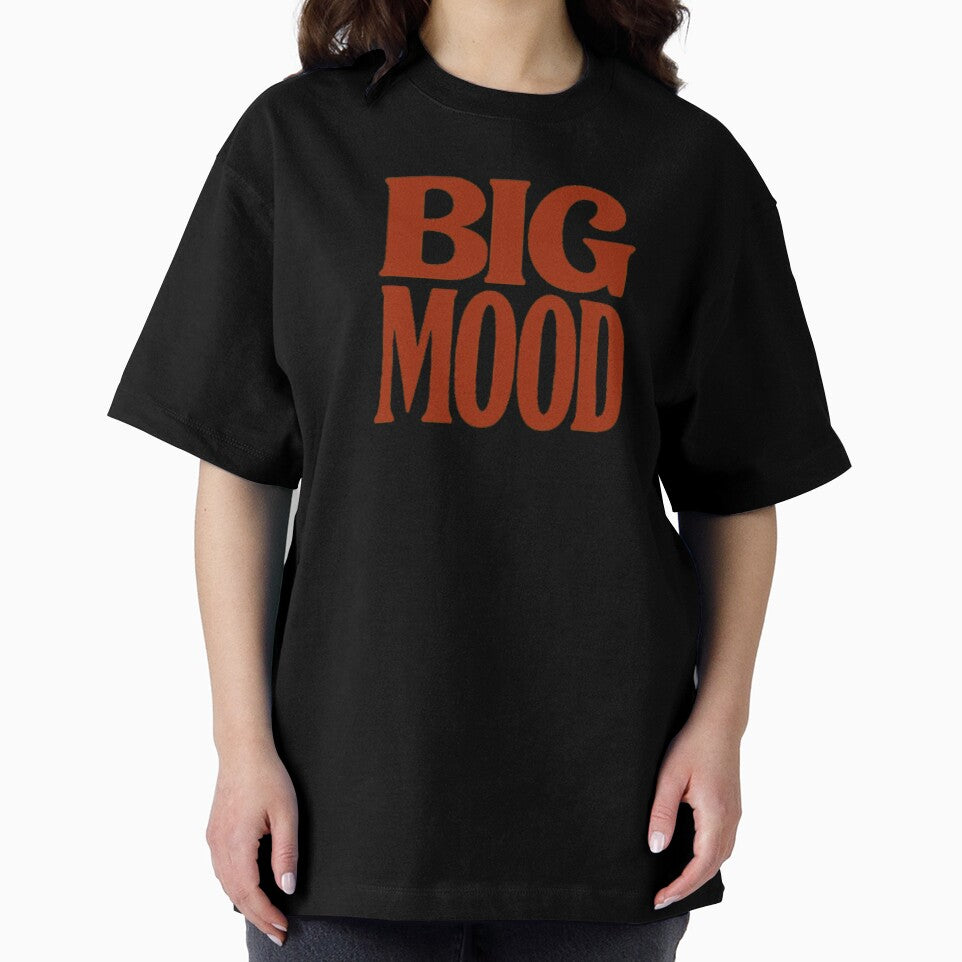 Big Mood Retro Slang Typography Art Print by H2Vibes