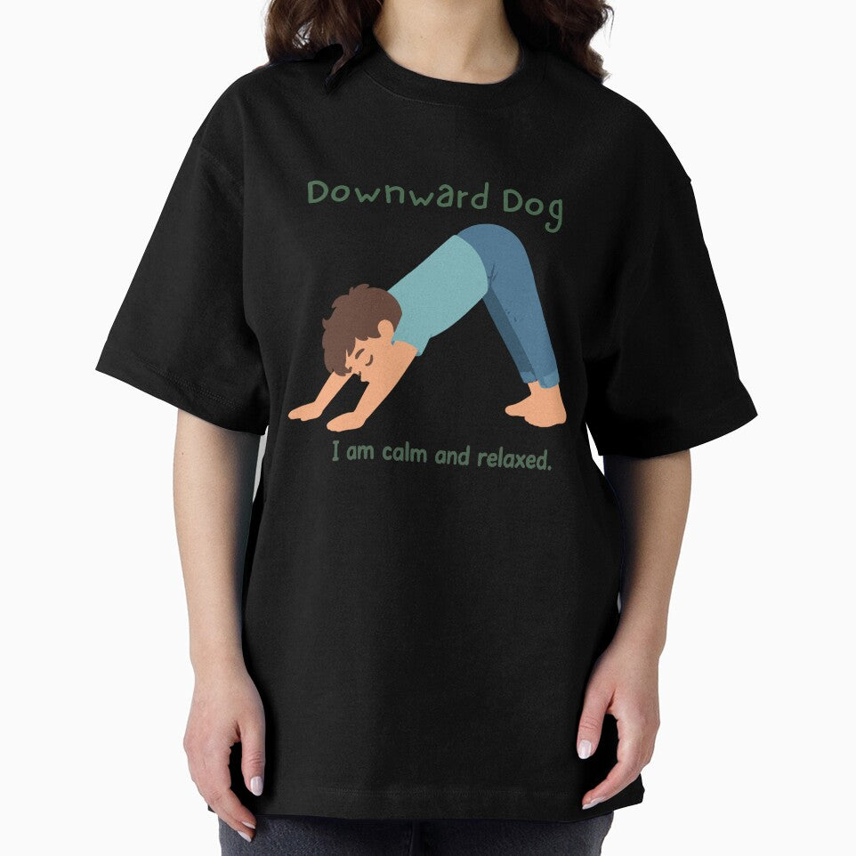 Kids Yoga Downward Dog – Mindfulness for Children by Adela80