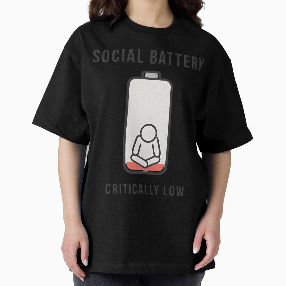 Social Battery Critically Low by KungPowUnicorn