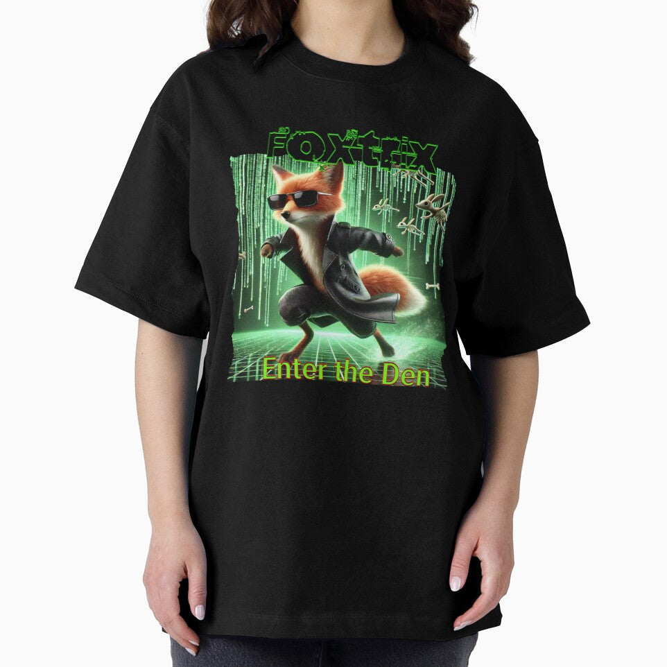 The Foxtrix – Enter the Den | Matrix-Inspired Fox Design by MTeesGA