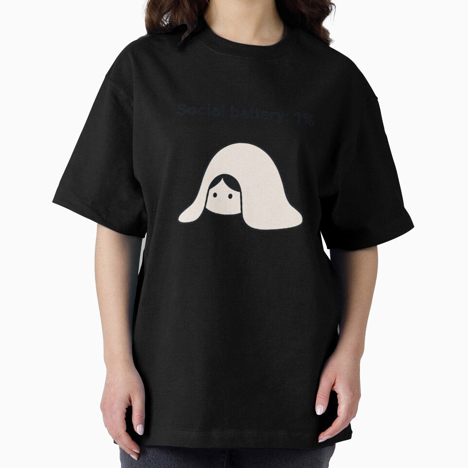 Social Battery 1 Percent Introvert Humor by Amelia Design