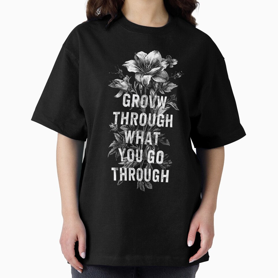 Grow Through Pain by Dhenin Studio
