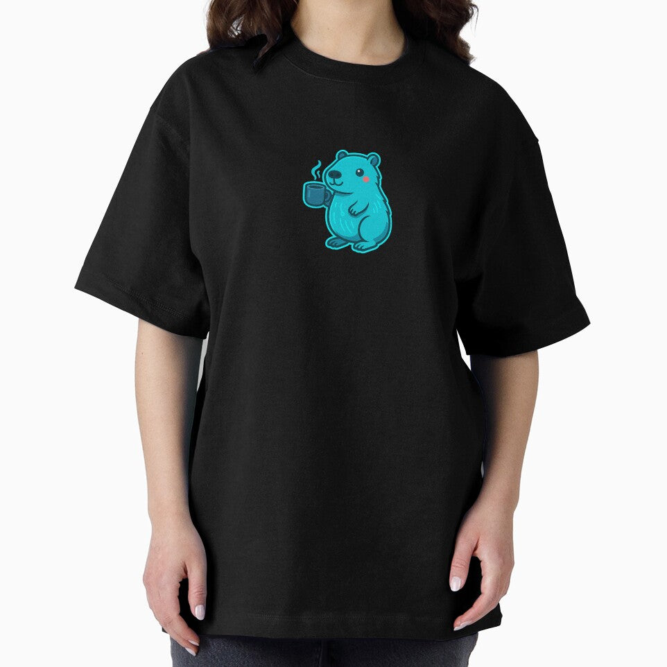 Coffee Capybara – Cute Cozy Morning Vibes by CyberCharm