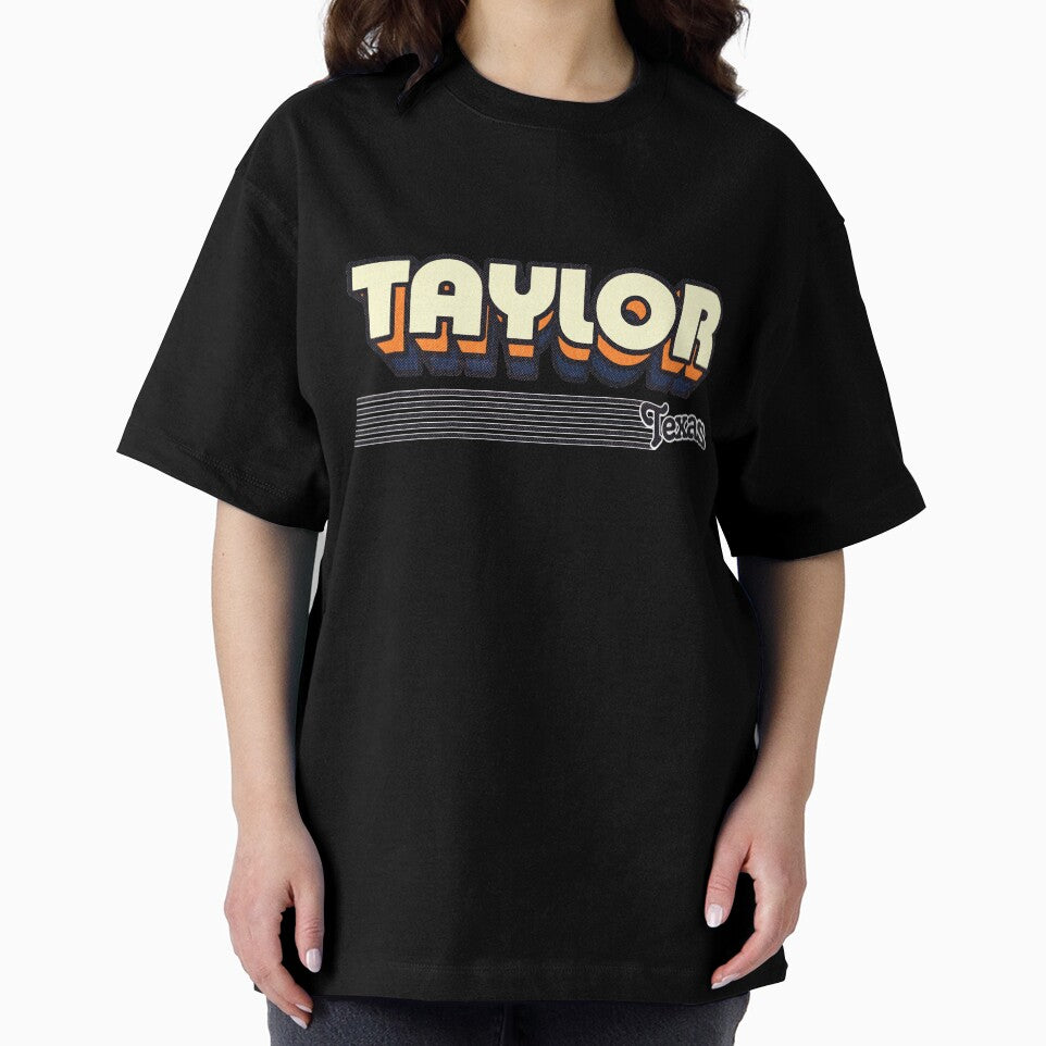 Taylor, Texas | Retro Stripes by retroready