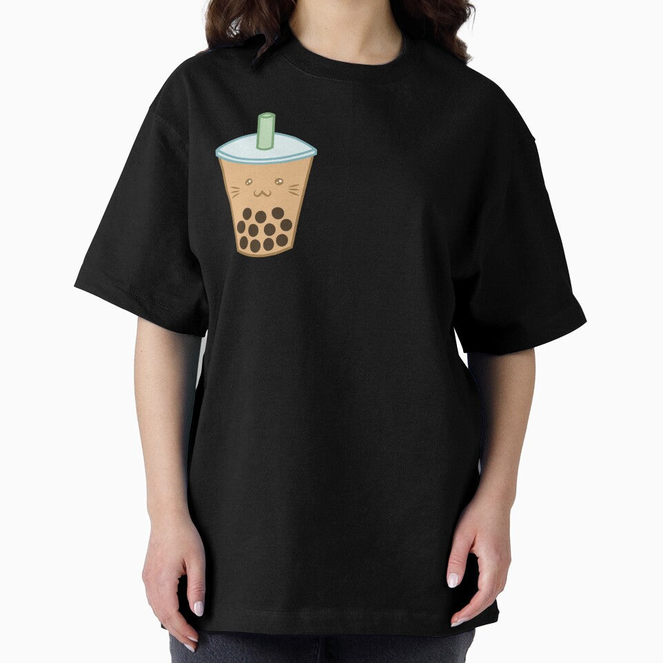 Boba Milk Tea Cat by bitethefox