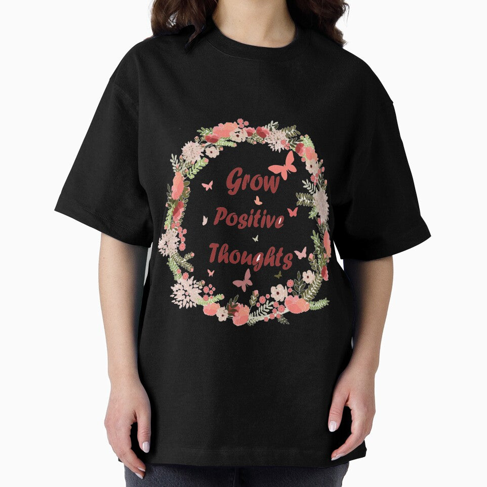 Grow Positive Thoughts : BEAUTIFUL MIND shirt, POSITIVE shirt,PLANT LOVER gift by Lam Assia