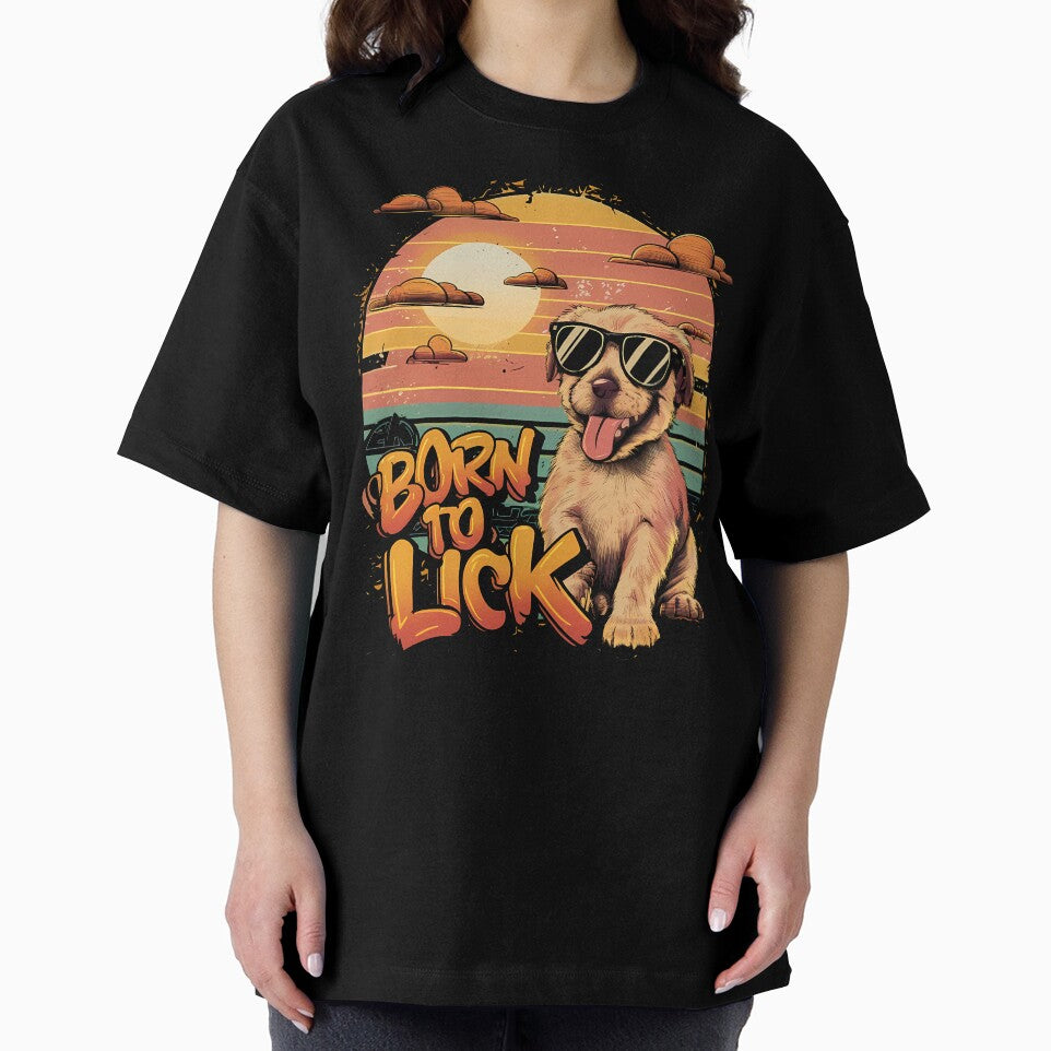 Retro Sunset and Puppy Love by SpeakingPrint2