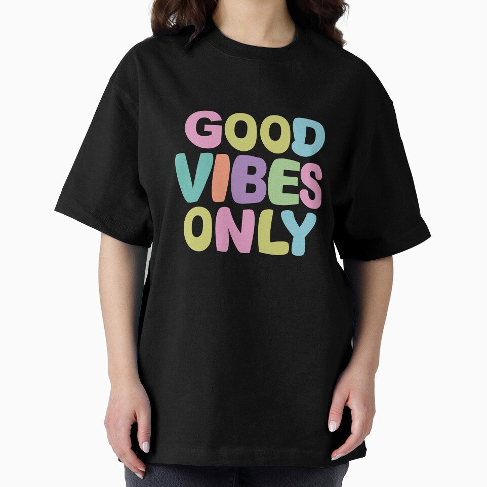 Good Vibes Only Pastel Colors by Isma Saleem