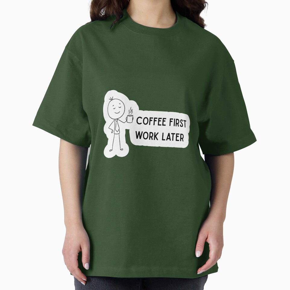 Work Funny & Coffee First Work Later by madebyjulia7