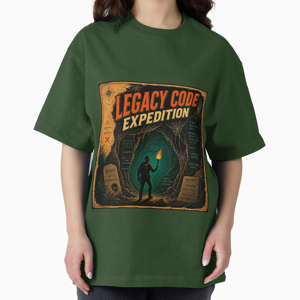 Legacy Code Expedition - Funny Developer Adventure Shirt by Geek Tracy Shop