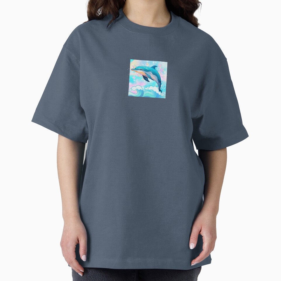 dolphin holographic ocean summer by coolcreativeco