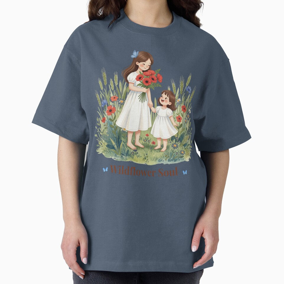 Wildflower Soul – Sisters in a Summer Meadow by BCapybara