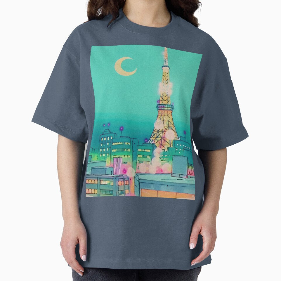 Vaporwave Tokyo Cityscape by doibhil
