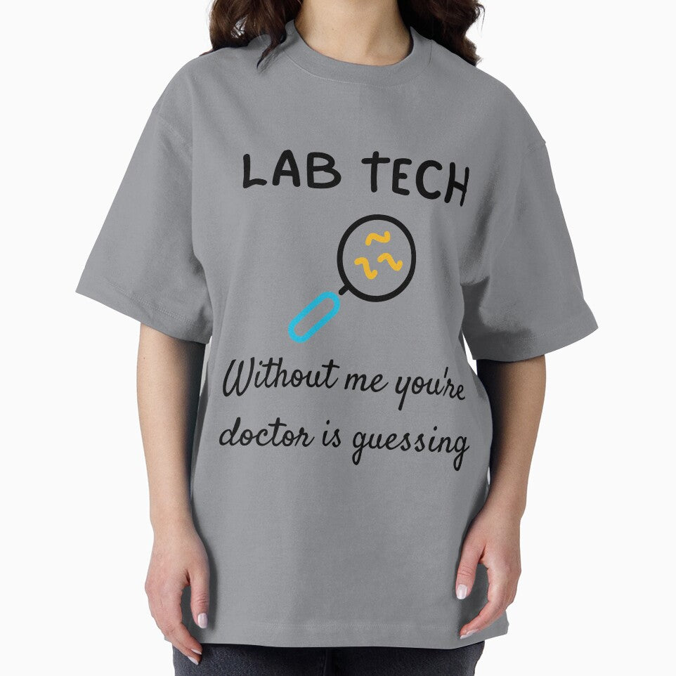 Lab tech without me your doctor is guessing funny  sticker,med tech sticker by medoutfits