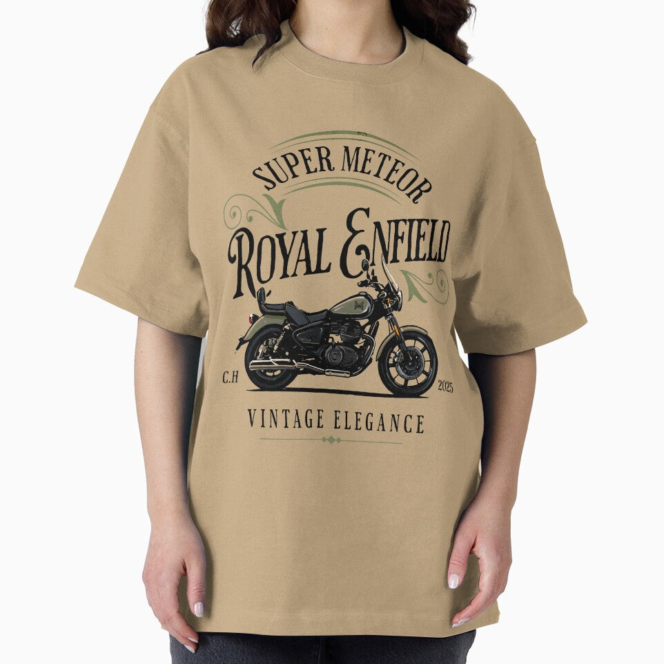 vintage elegance ROYAL ENFIELD SUPER METEOR 650 by monsalve-autos