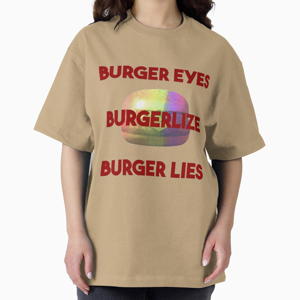 burger eyes burgerlize burger lies by trinketgal