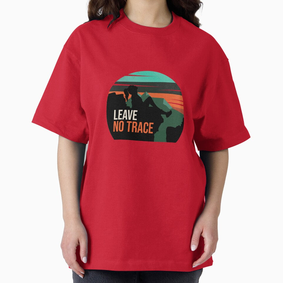 Leave No Trace. Female Hiking. by FigTreeFactory