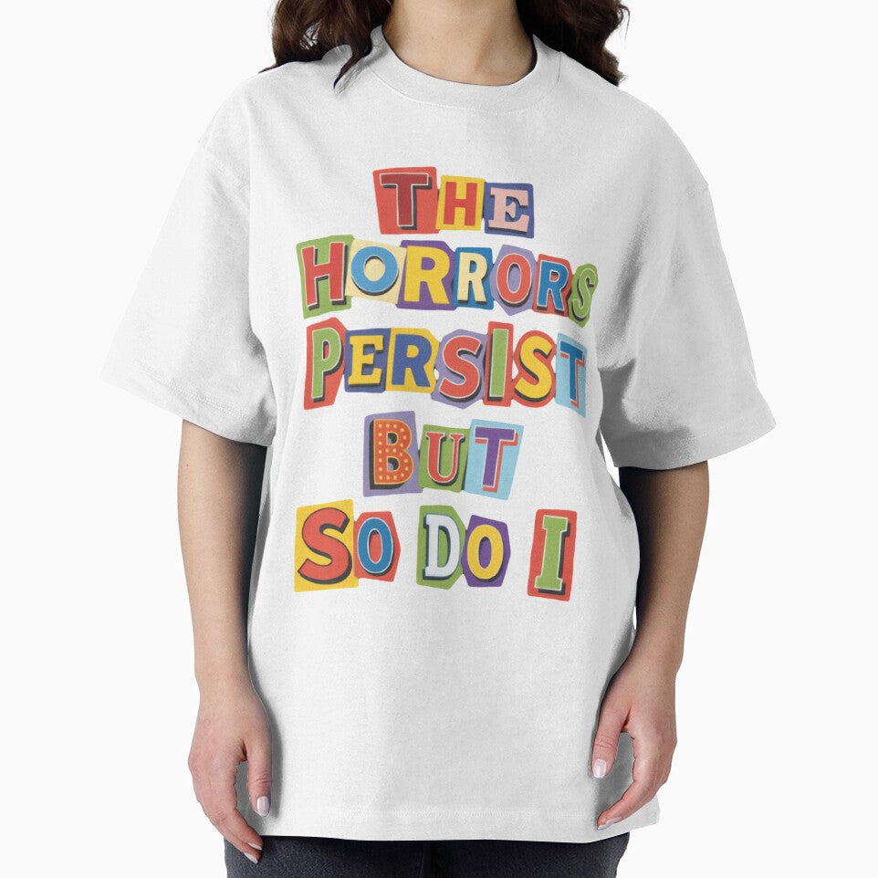 The Horrors Persist But So Do I Tall Rainbow Stack by SkeletonsDanger