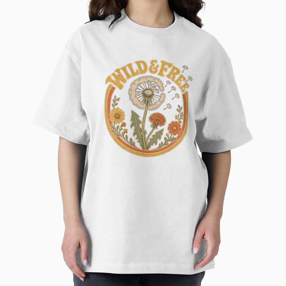 Wild & Free Dandelion - Vintage Floral Vibes by Ahmed Nedji
