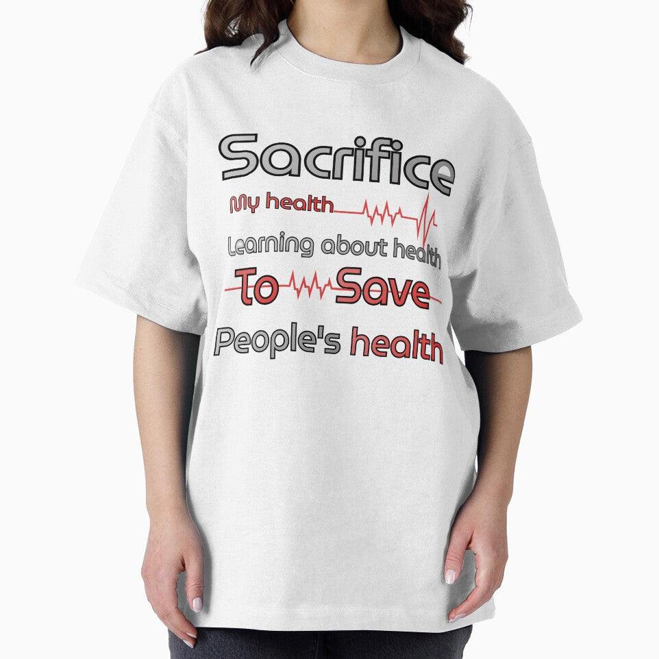 Sacrifice My Health to Save Yours - Medical Student Sarcastic Quote by Unoura-store