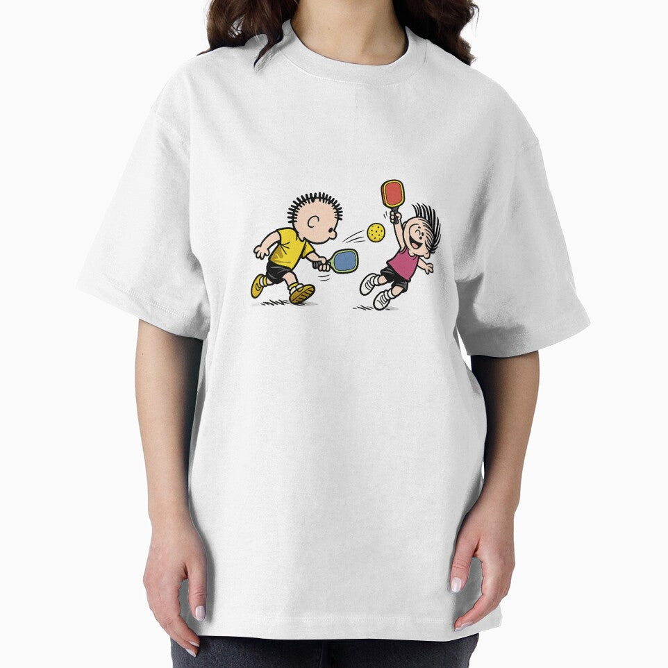 Peanuts Pickleball Friends – Vintage Pickleball Cartoon Design by StudioAyinla