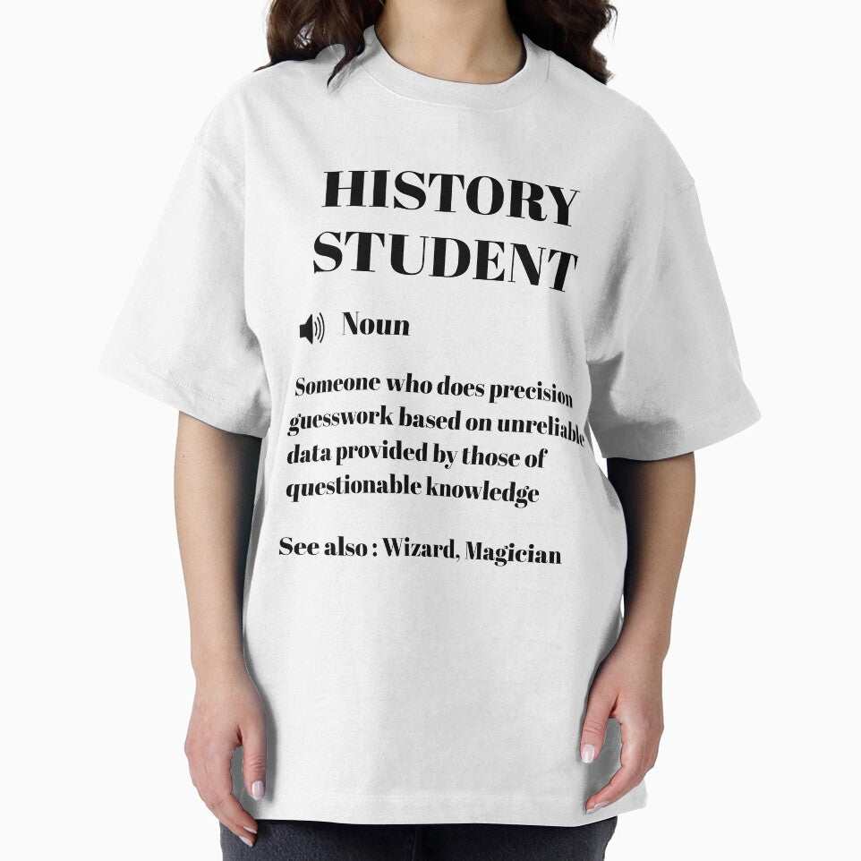 History Student Funny Definition by Yay Design