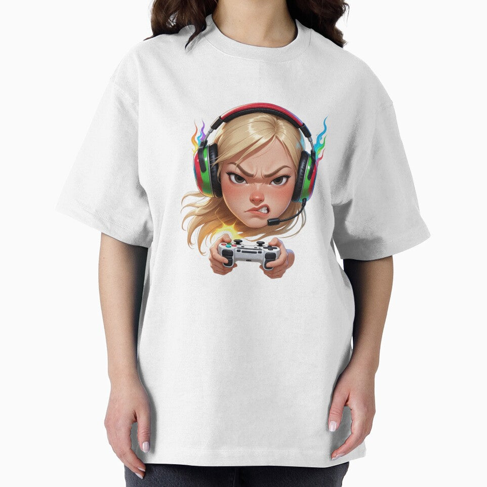 Furious Gamer Girl Avatar by CodellCreations