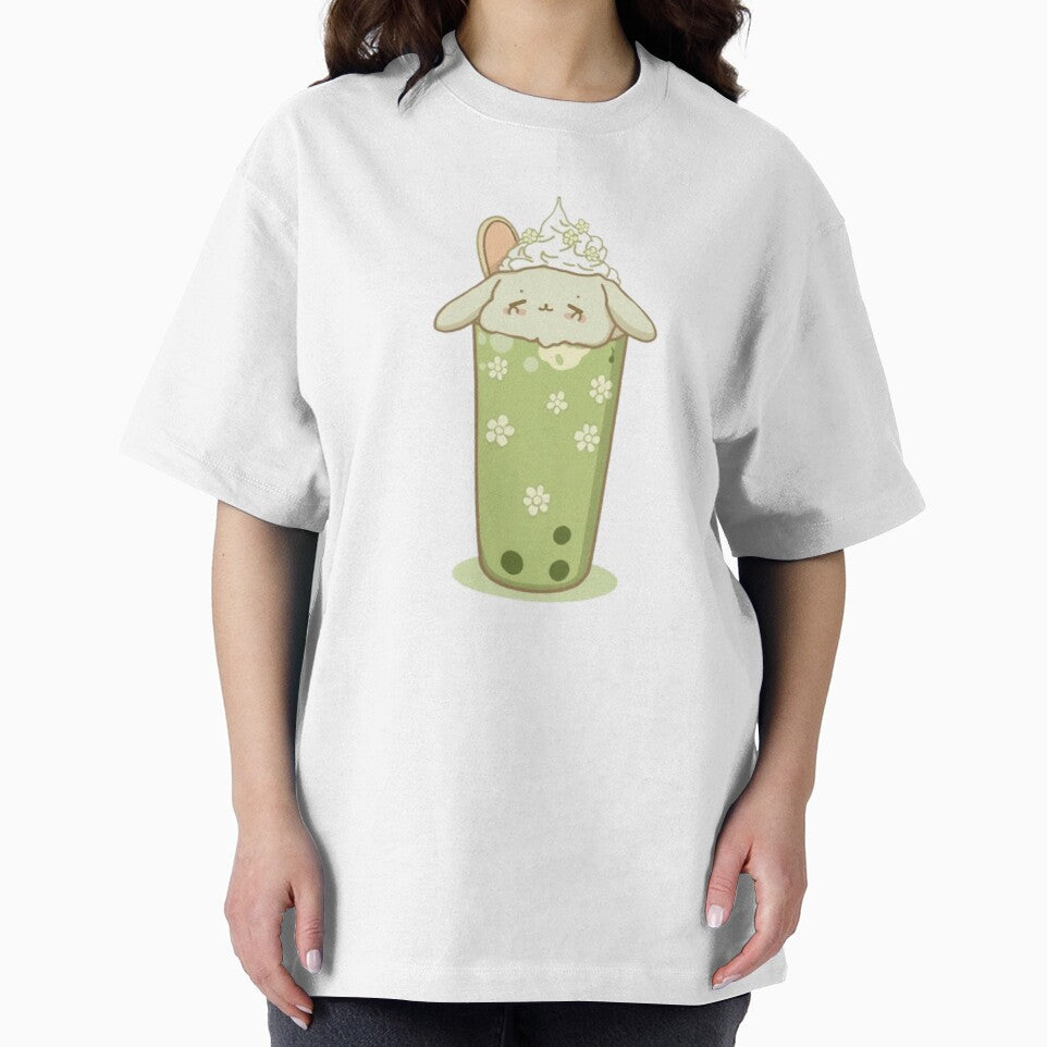 Cute Matcha Bunny Kawaii Sticker | Cozy Matcha Lover Gift by Stylestickers55