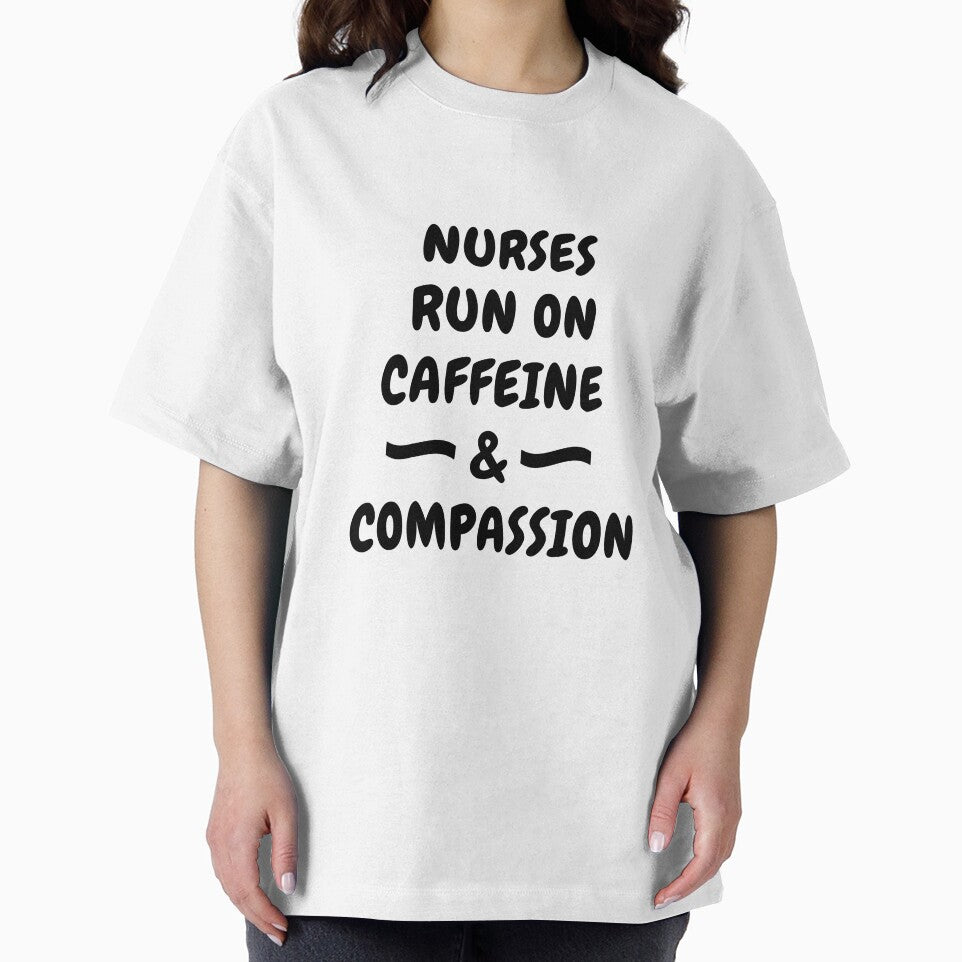 Nurses Run On Caffeine & Compassion | Funny Nurse Quote Gift by Nurse Craft Studio