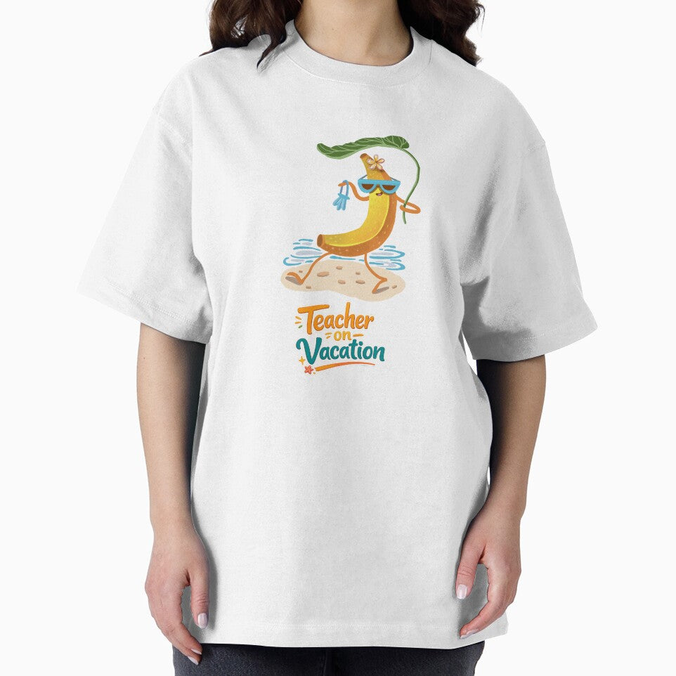 Teacher On Vacation Funny Banana by FaliushART