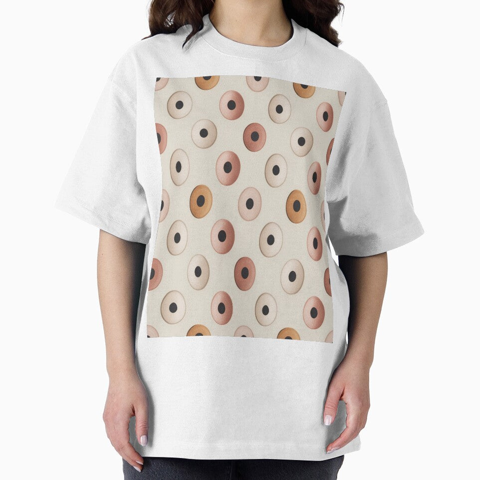 Organic Polka Dot Pattern – Scandinavian Minimalist Hand-Painted Design by Tamas Das