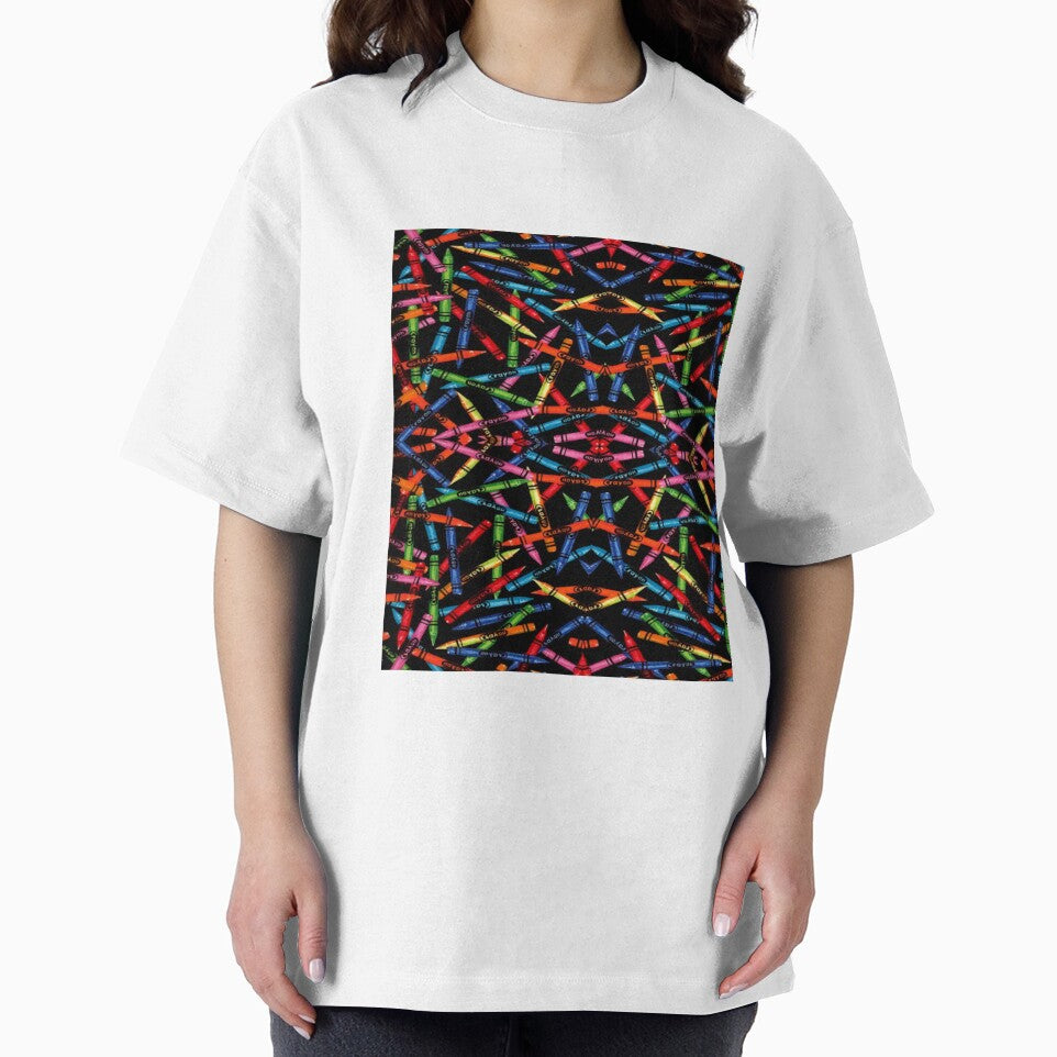 Crayons on Black patten by Wilkinson39