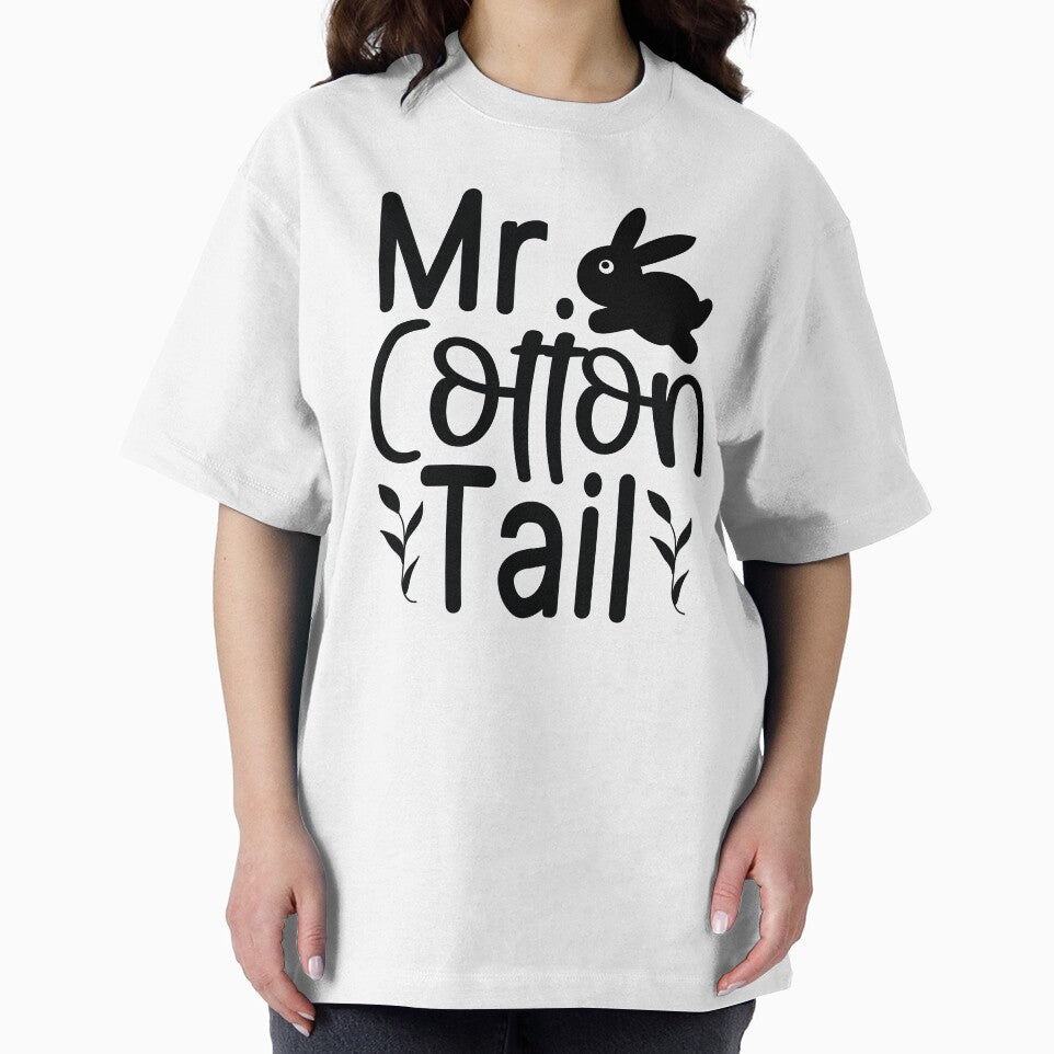 Mr Cotton Tail - Funny Easter Quotes Retro Vintage Aesthetic Cute Spring Holiday Best Bunny Gift by FuzionRaptor
