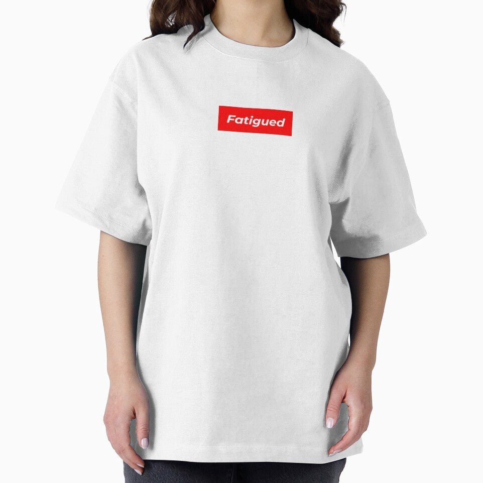 Fatigued - Box Logo T by ascentia
